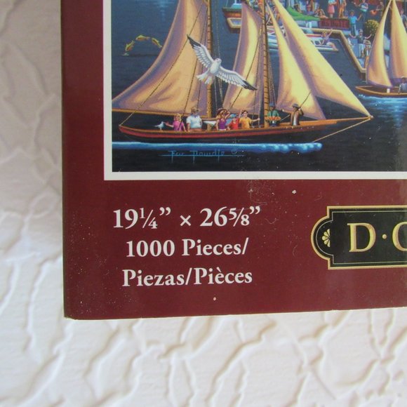 Chicago Navy Pier Puzzle 1 owner complete Dowdle Box 1000 pc - Picture 3 of 7
